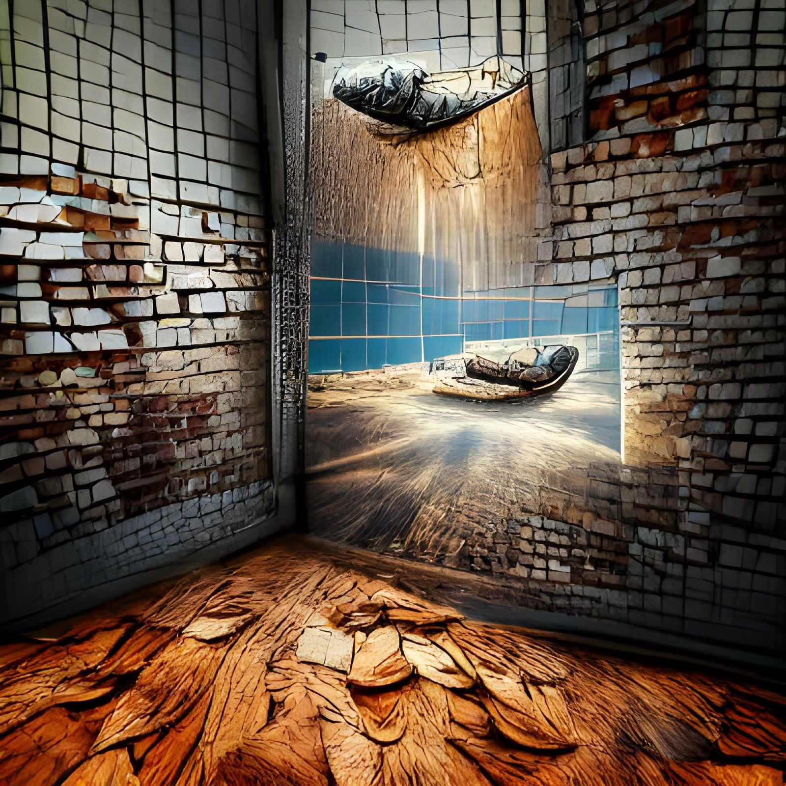Shawshank Redemption: Unreal Engine Photoillustration