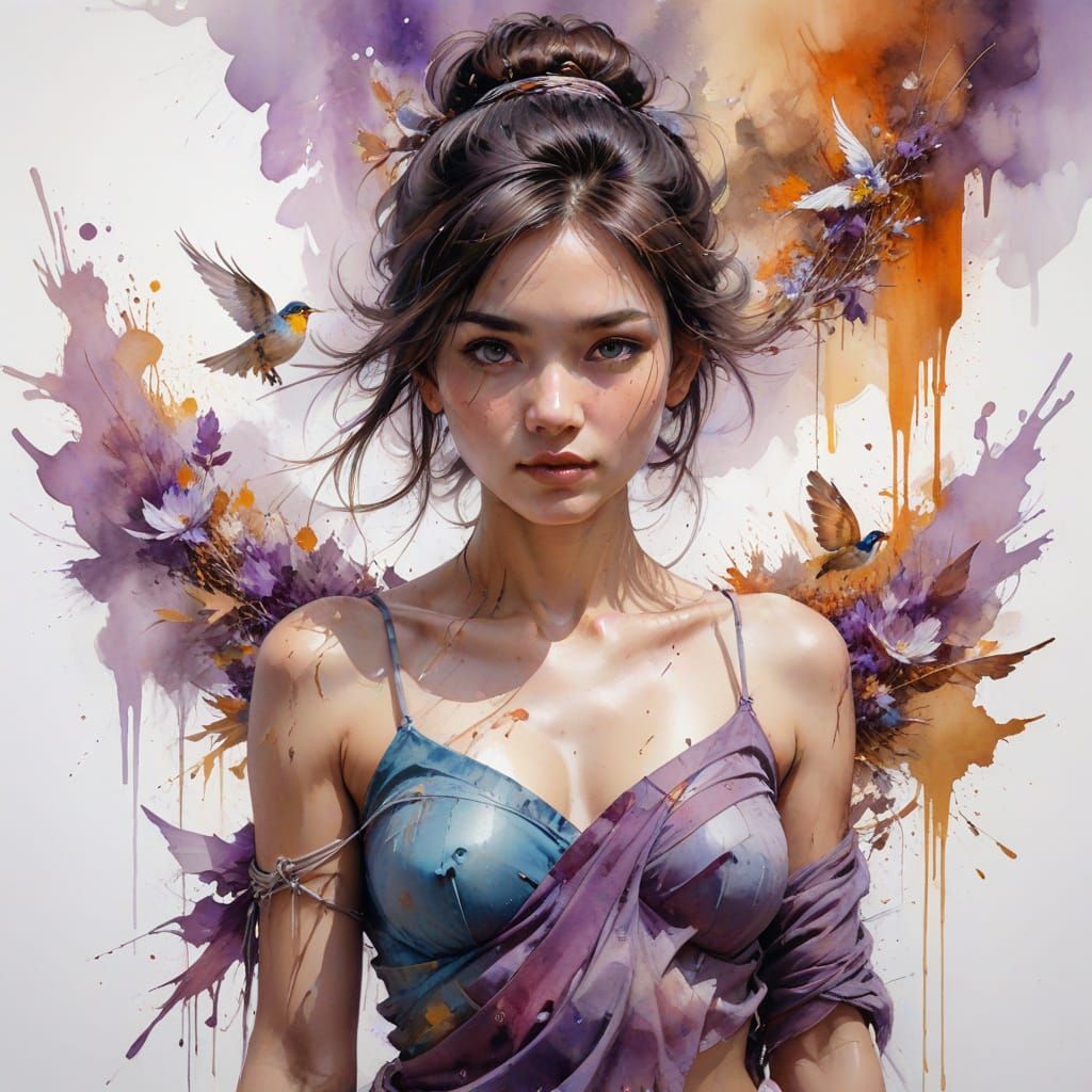 Ethereal Himalayan Landscape at Dawn