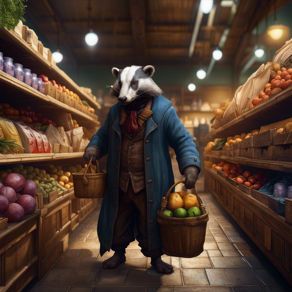 Mister Badger's Day Out