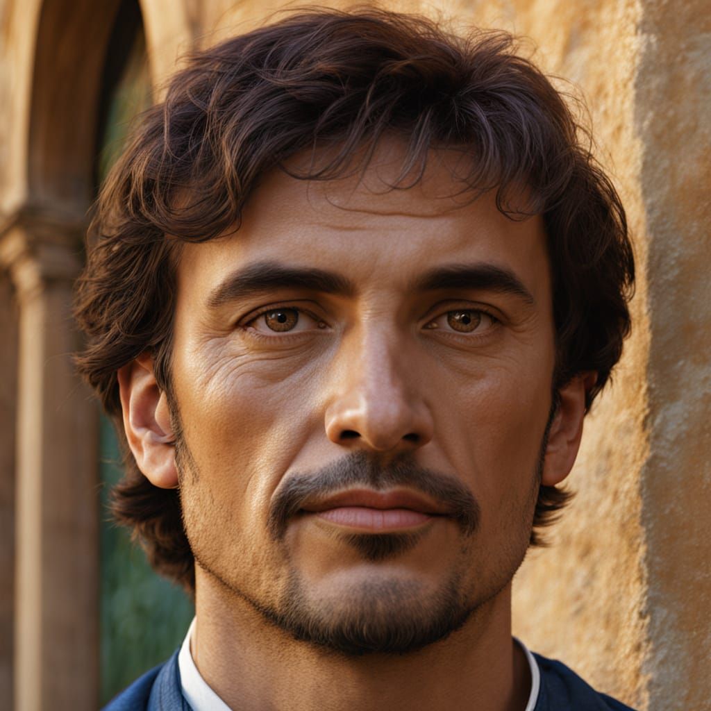 Renaissance Masterpiece of Lorenzaccio in Elegant Florentine...