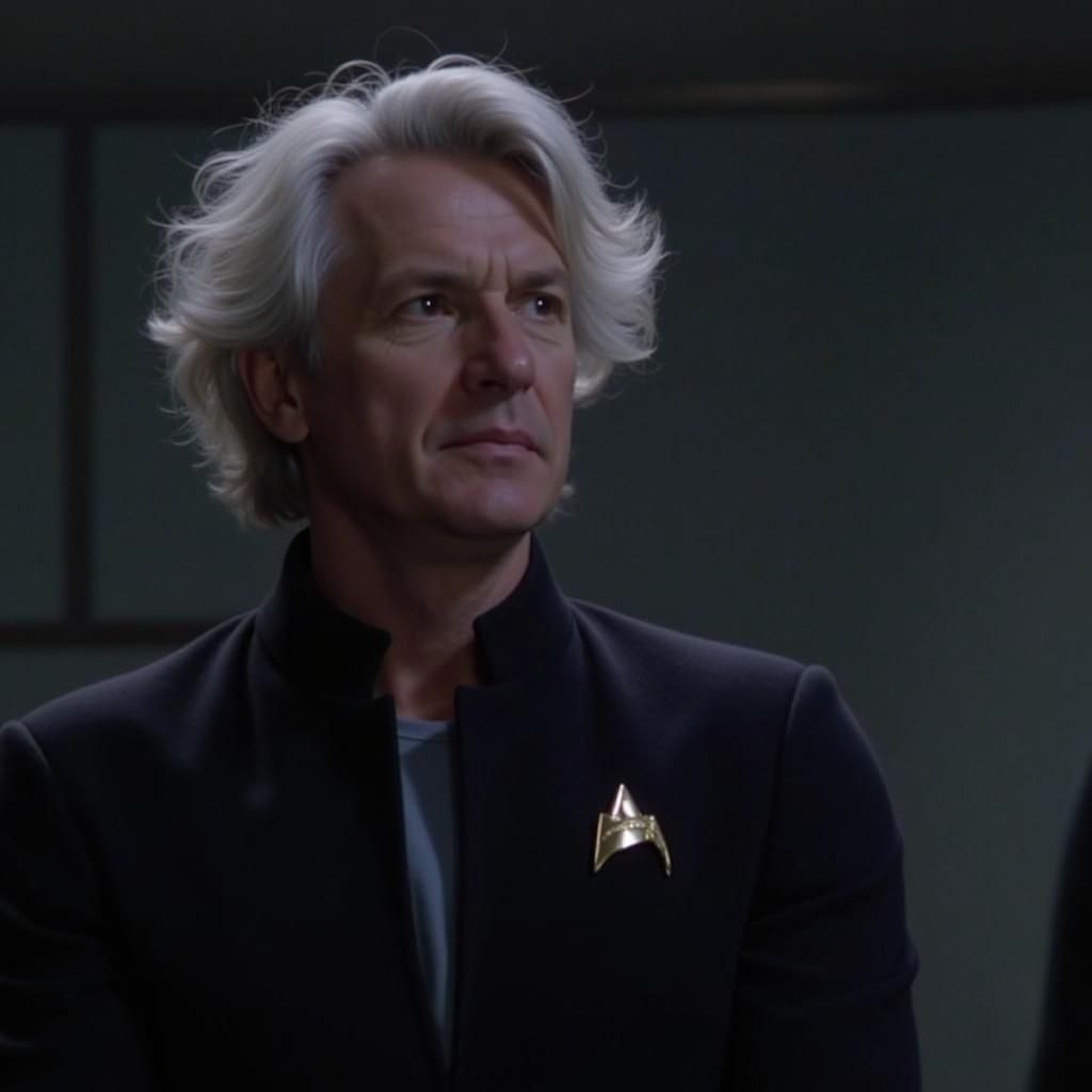 Merlin in Starfleet Communicates with Morgana