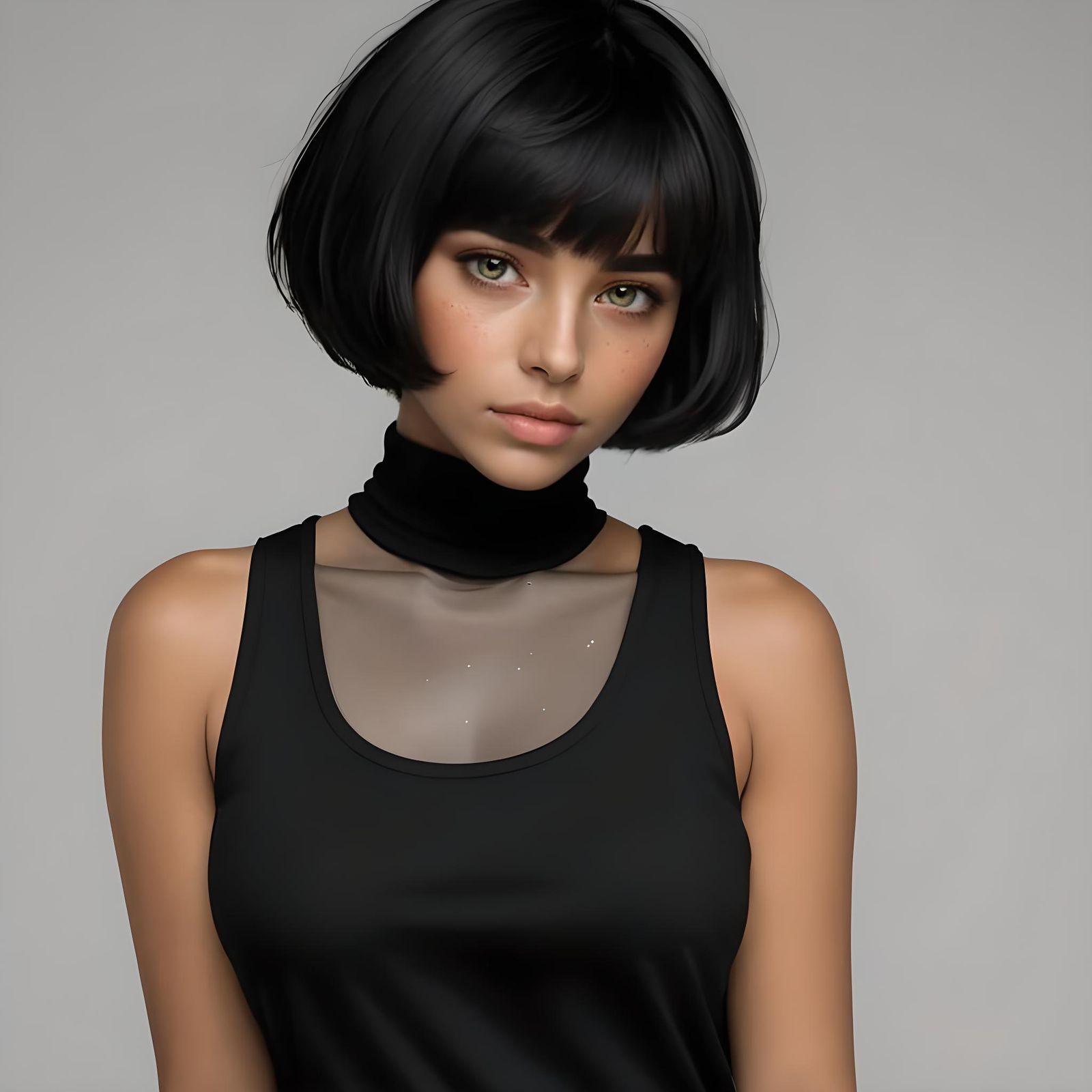 Portrait of an Indigenous Colombian Girl