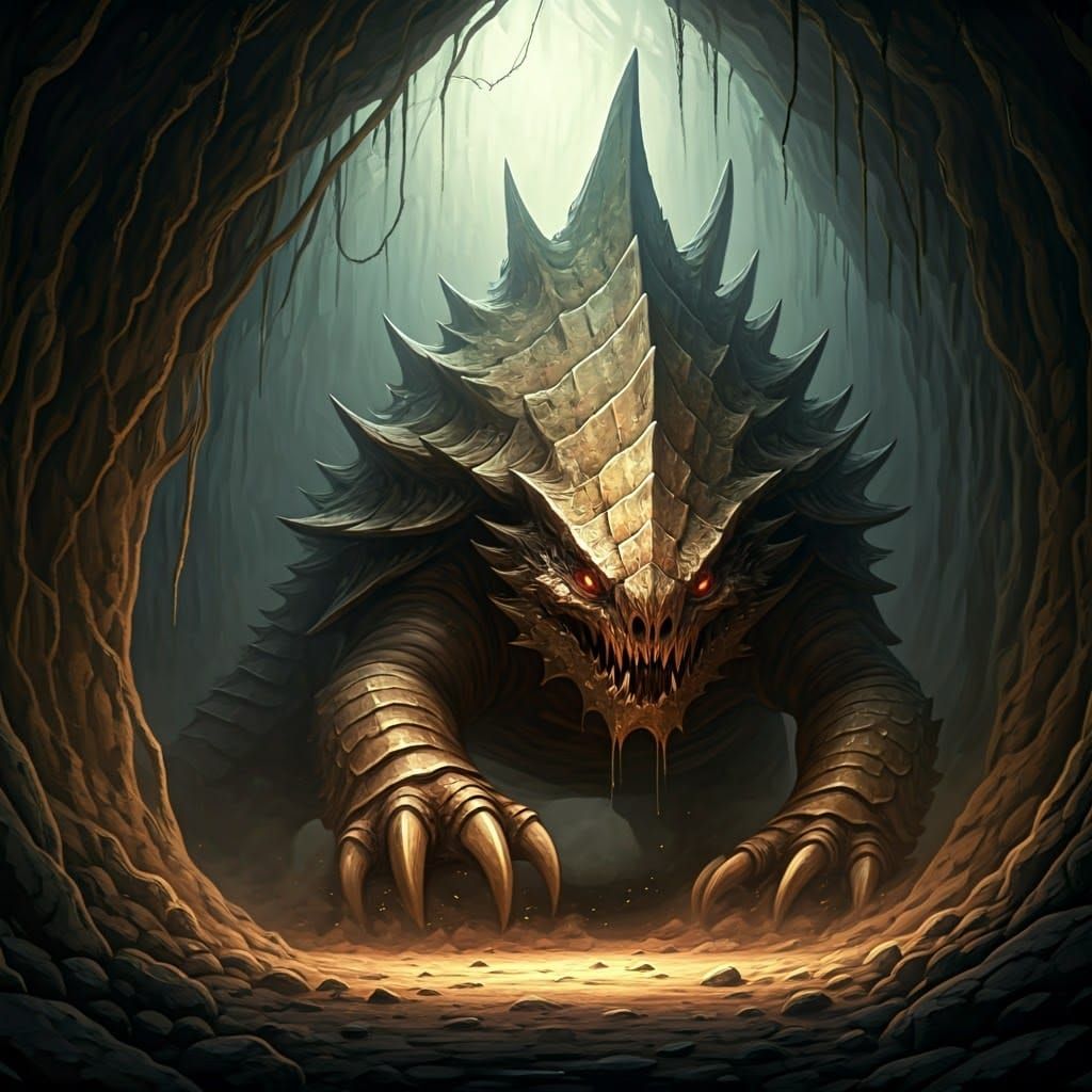 Majestic Bulteemonster Rises from the Earth