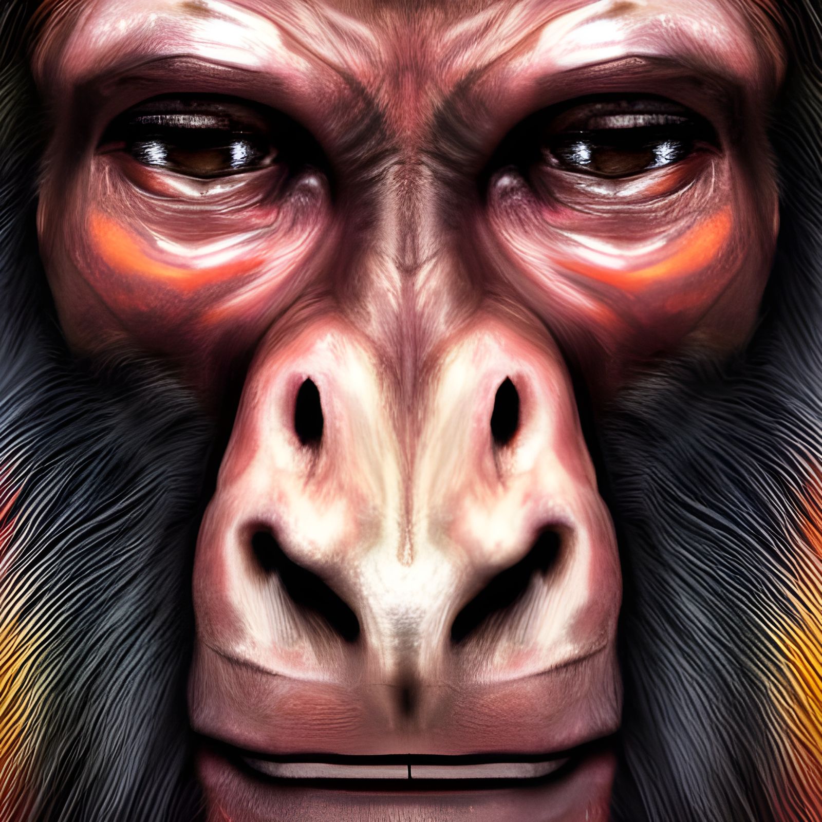 Highly intelligent alien monkey.