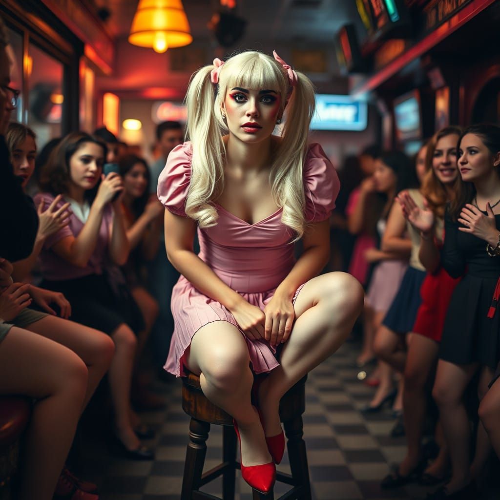 Masculine Elegance in Disarray: A Study in Contrasts