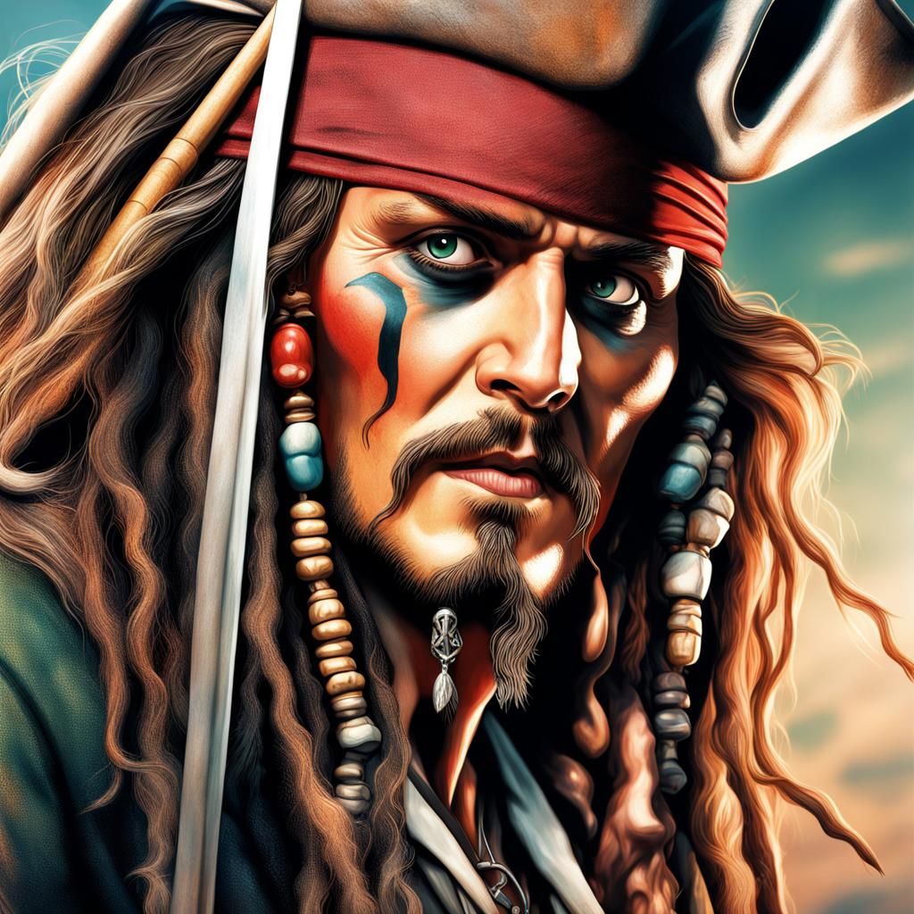 Jack Sparrow and the Beanstalk: A Krueger Concept