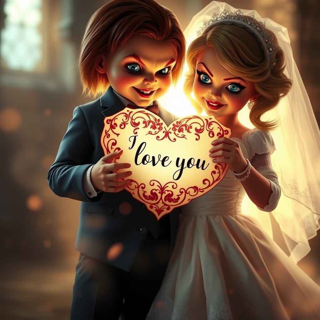 Chucky and Tiffany Valentine's Romantic Fantasy