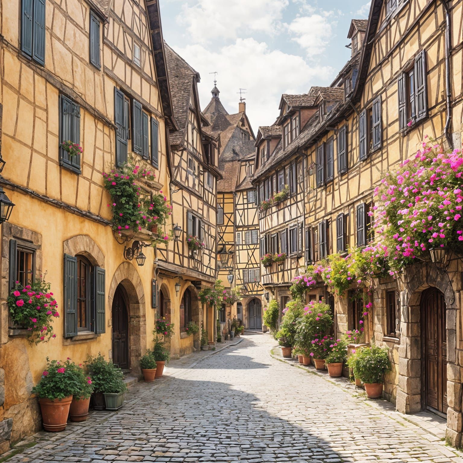 Charming French Town of Colmar