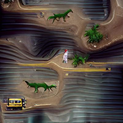 AI's Jurassic Park Interpretation