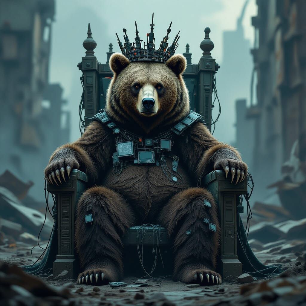 Grizzly Bear King of the Wasteland