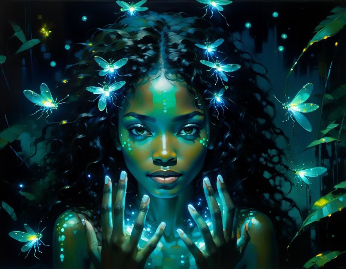 Fireflies in the Night