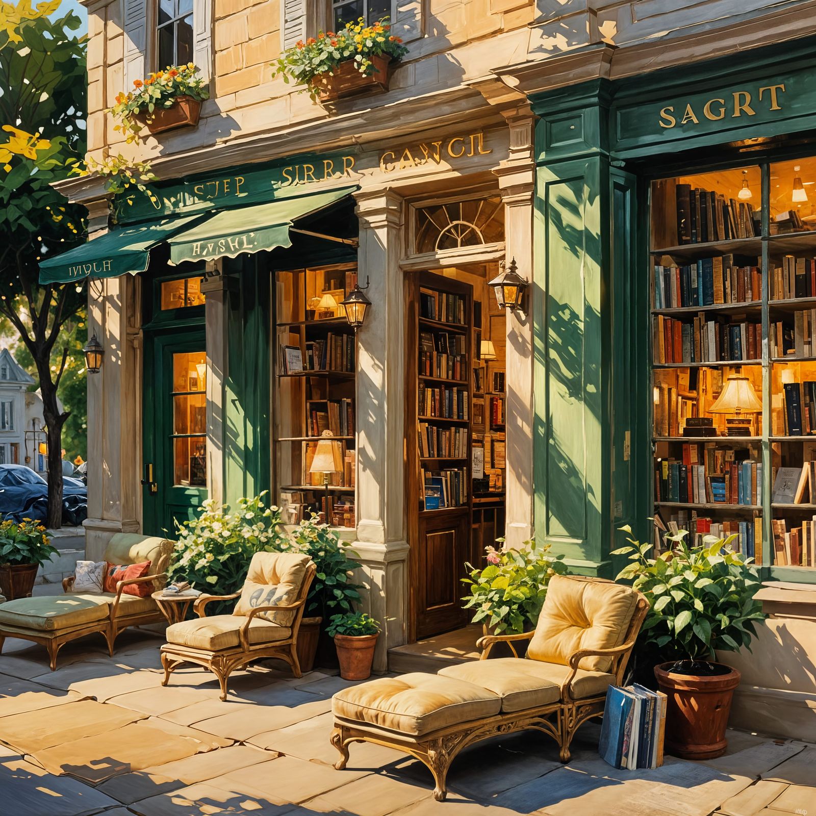 Charming Cottage Bookstore