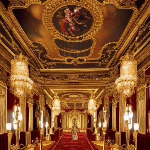 Baroque Masquerade Ball of Royal Elites