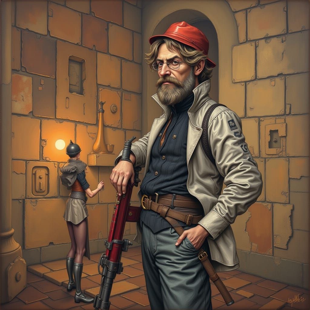 AI-Generated Portrait of a Man