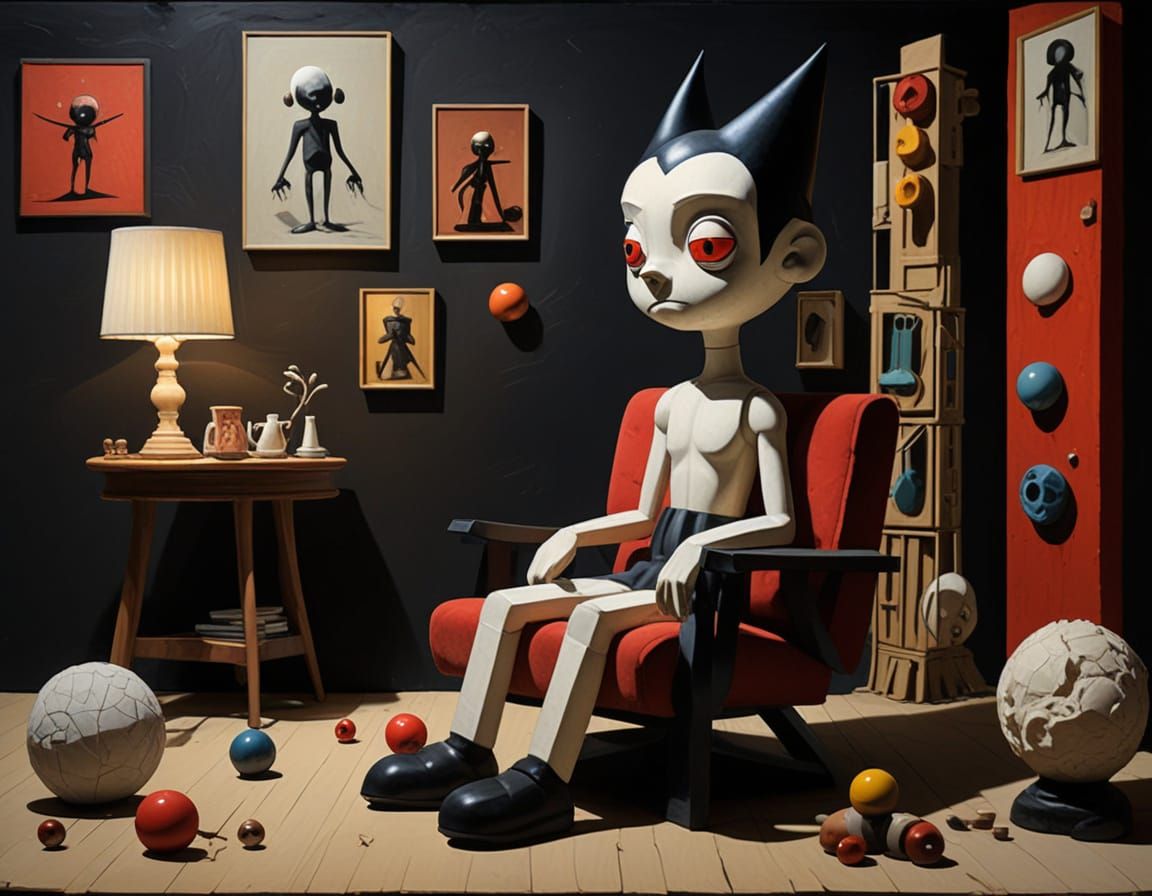 Astro Boy as a tired, cynical post modern adult