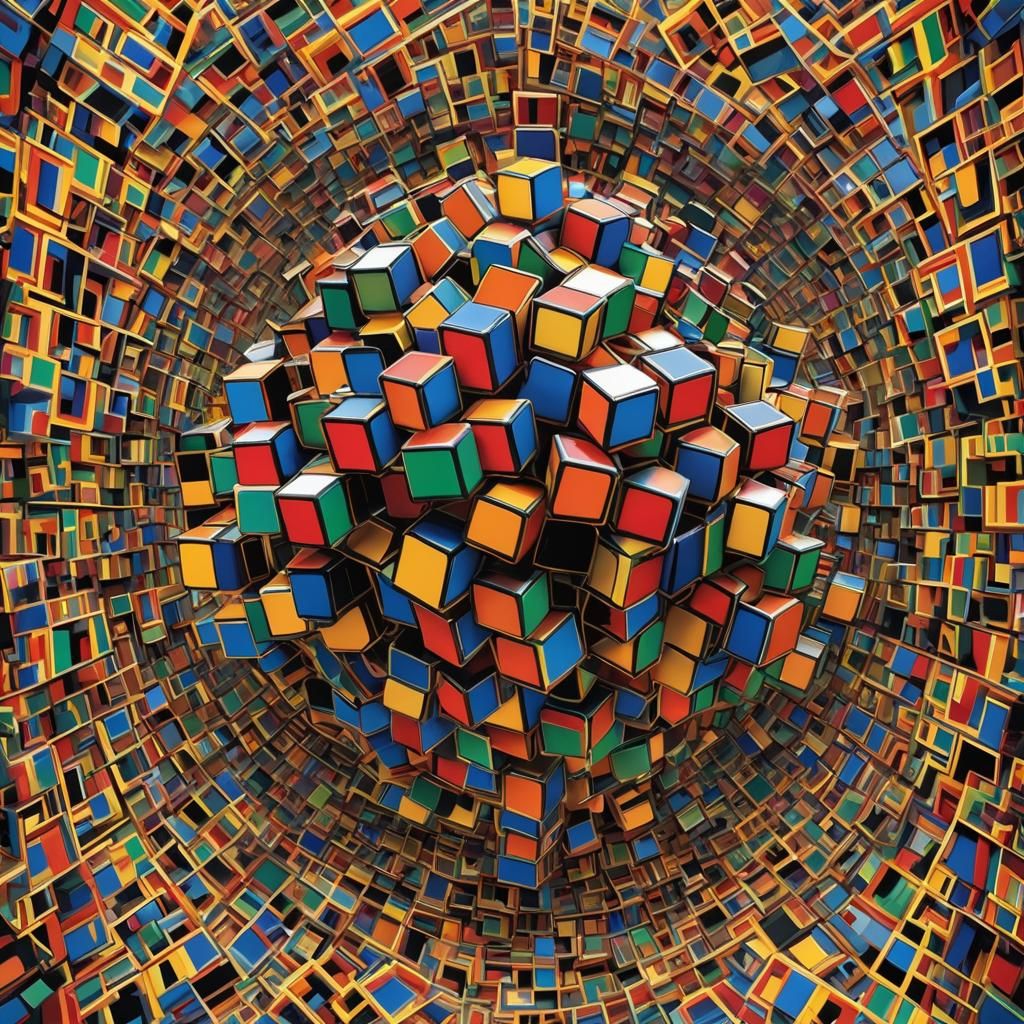 Rubik's cubism