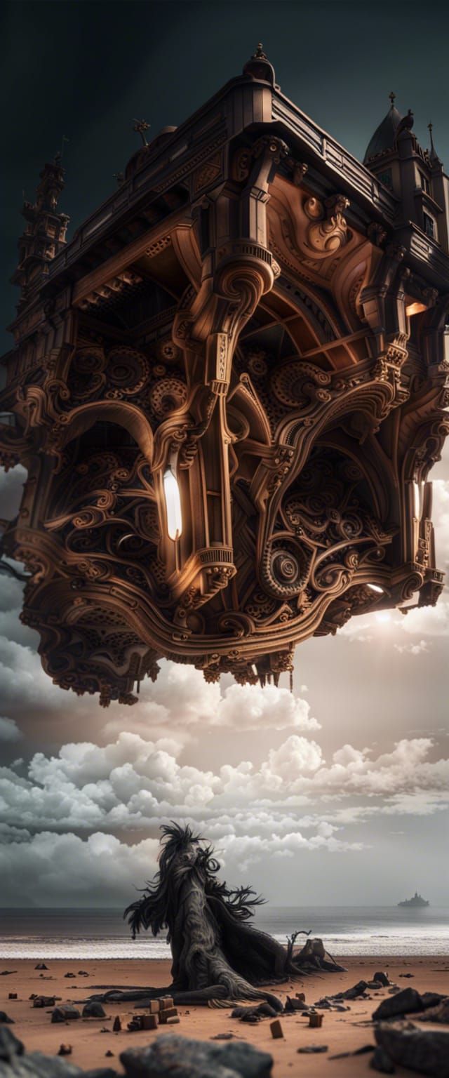 Hyperrealistic Image with Intricate Details and Cinematic Co...