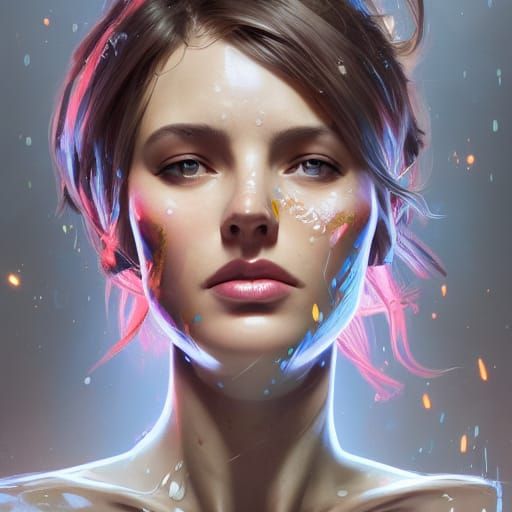 Desperado Portrait in Hyperdetailed Art Style