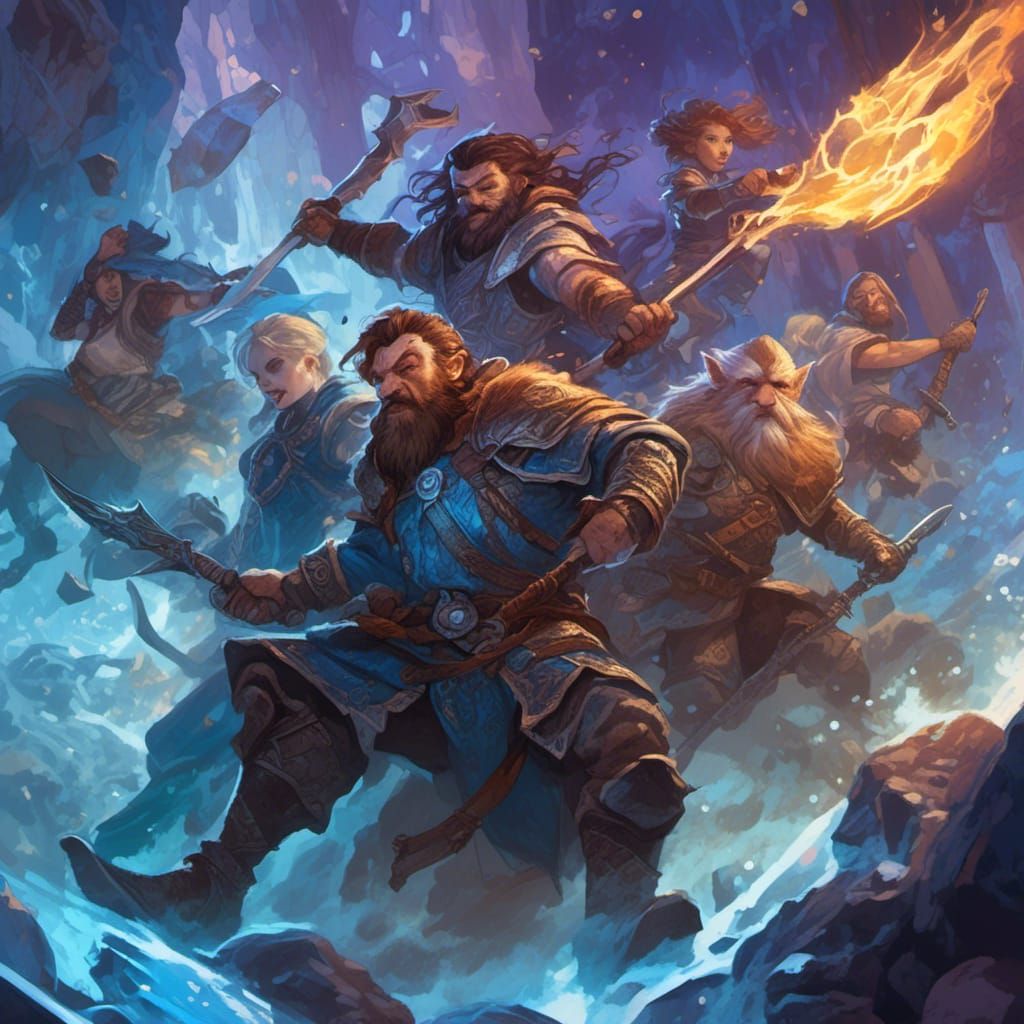 Epic Dark Fantasy Battle Scene in Hyperreal Style