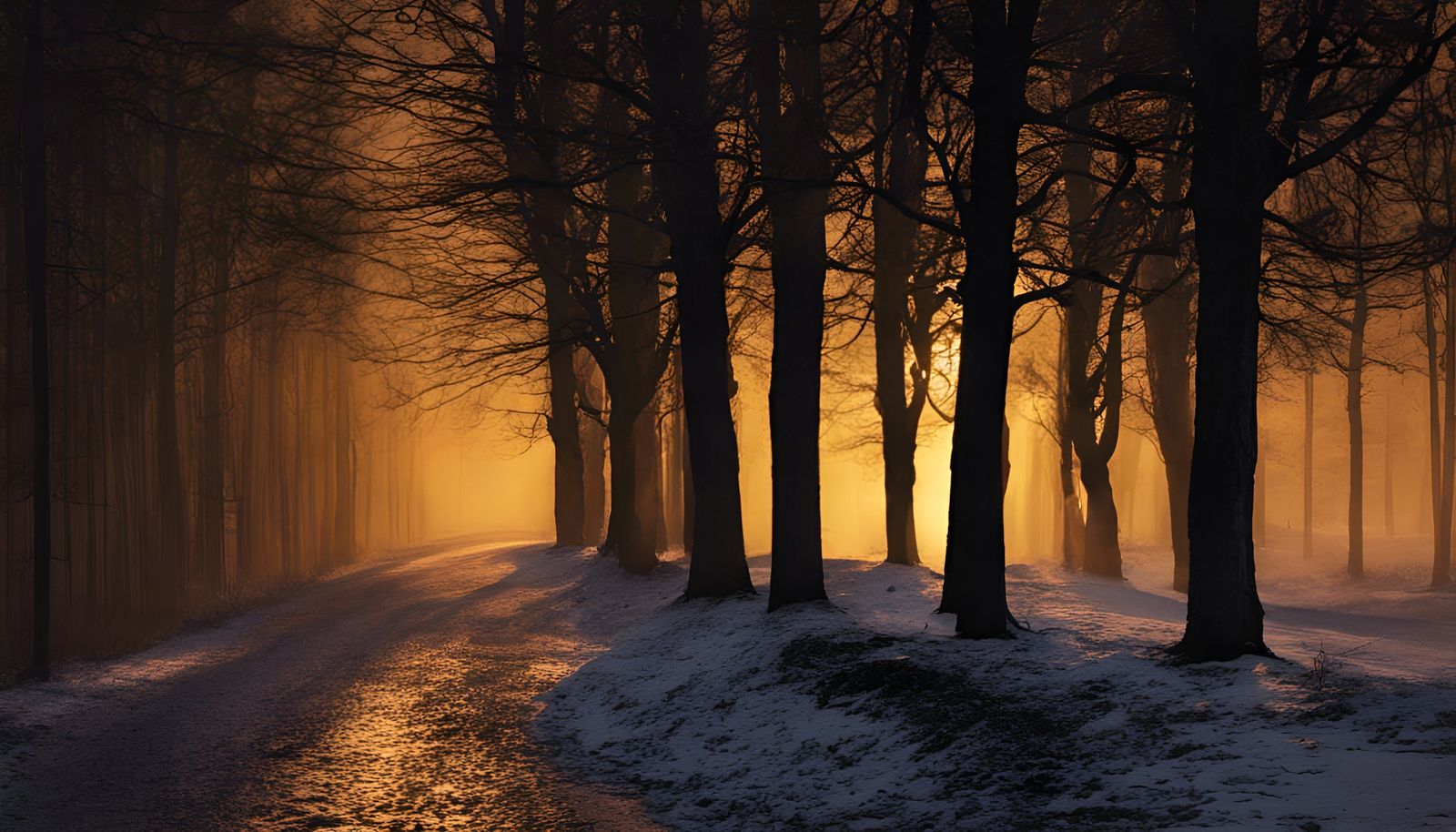 Monochromatic Study: Shadows of the Night