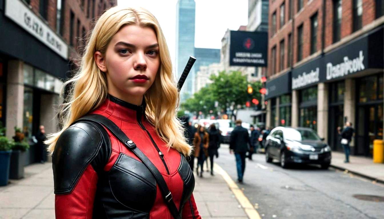 Anya Taylor-Joy as Lady Deadpool: Full Body Shot