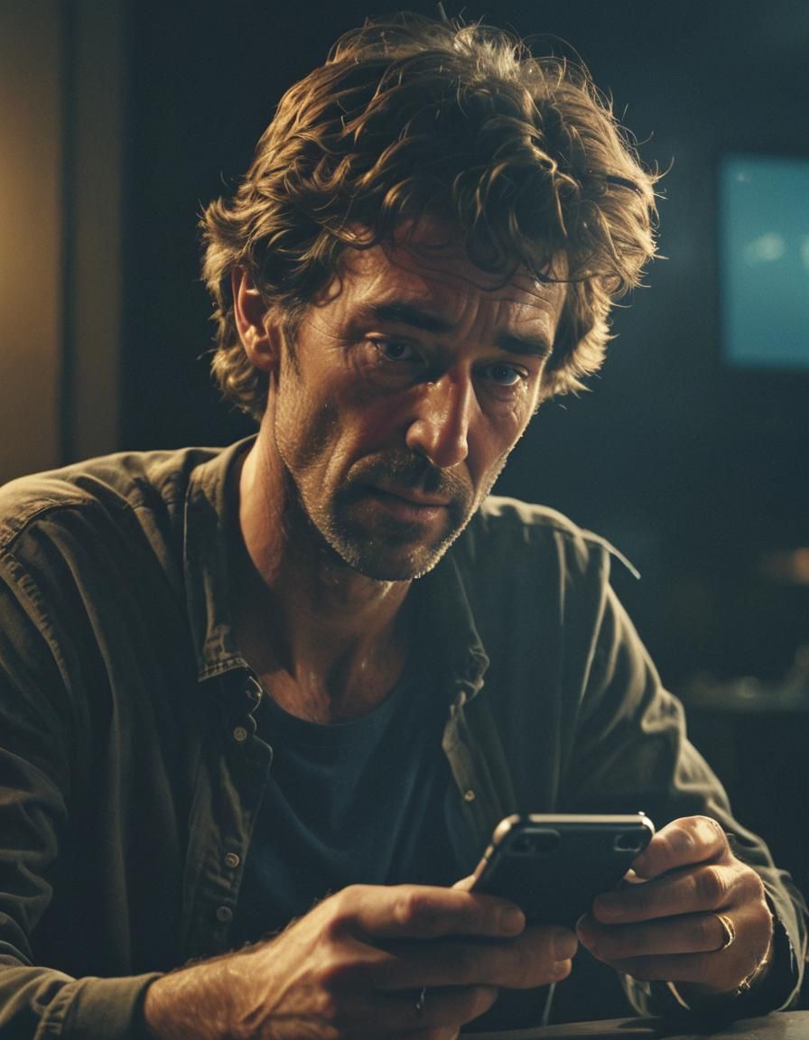 Intense Editor: A Cinematic Film Still