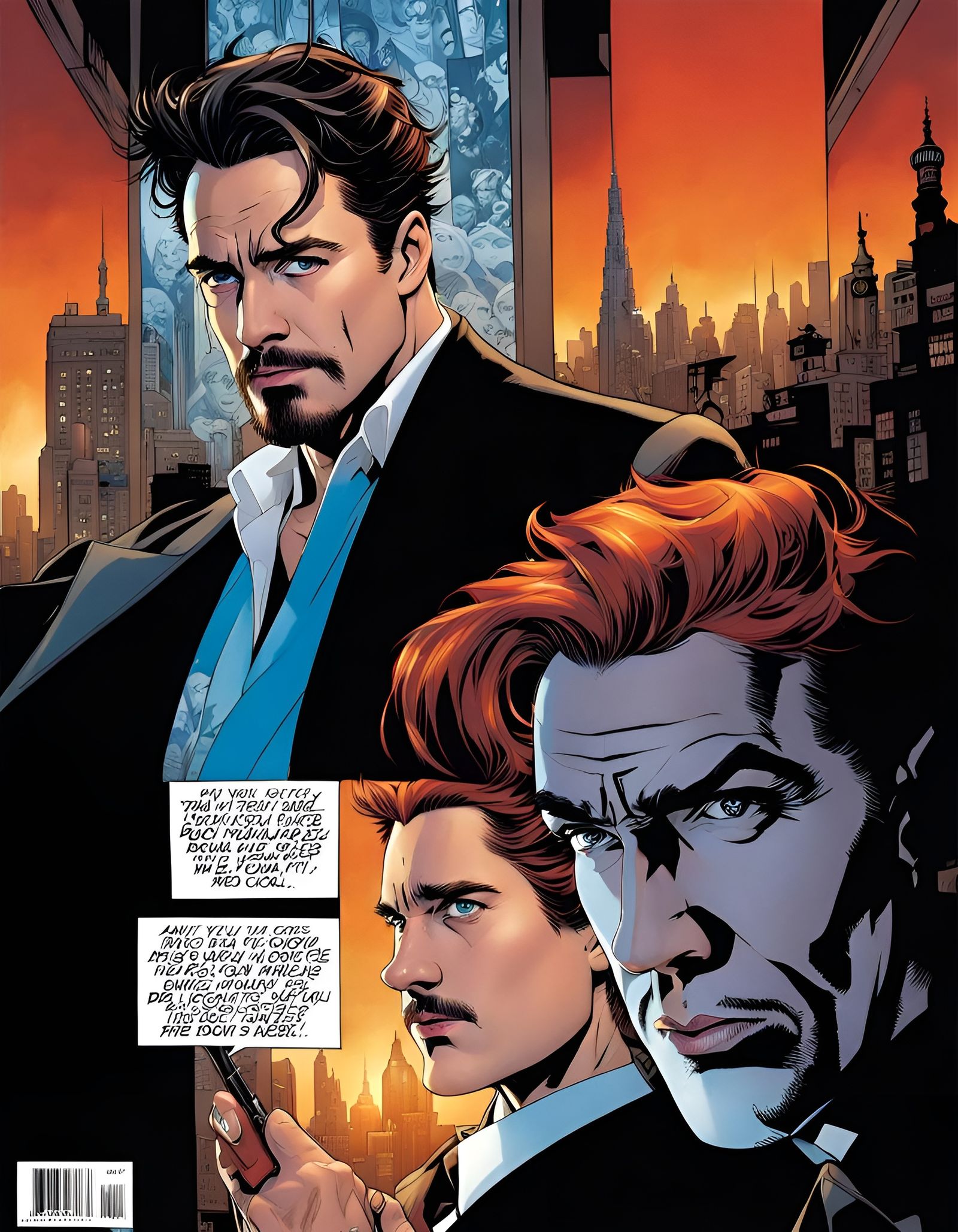 Comic Book Art: Waking the Detective