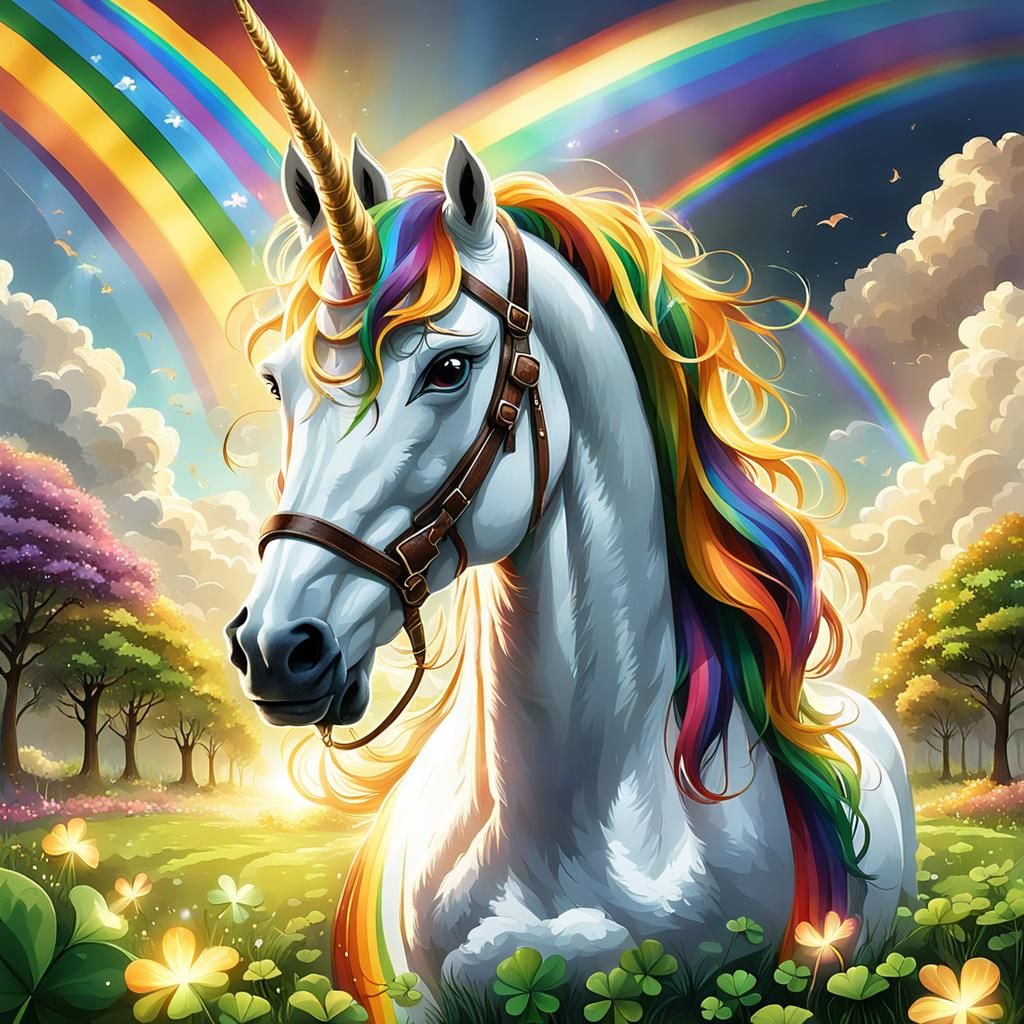 Rainbow, Gold, and Unicorn in Ireland