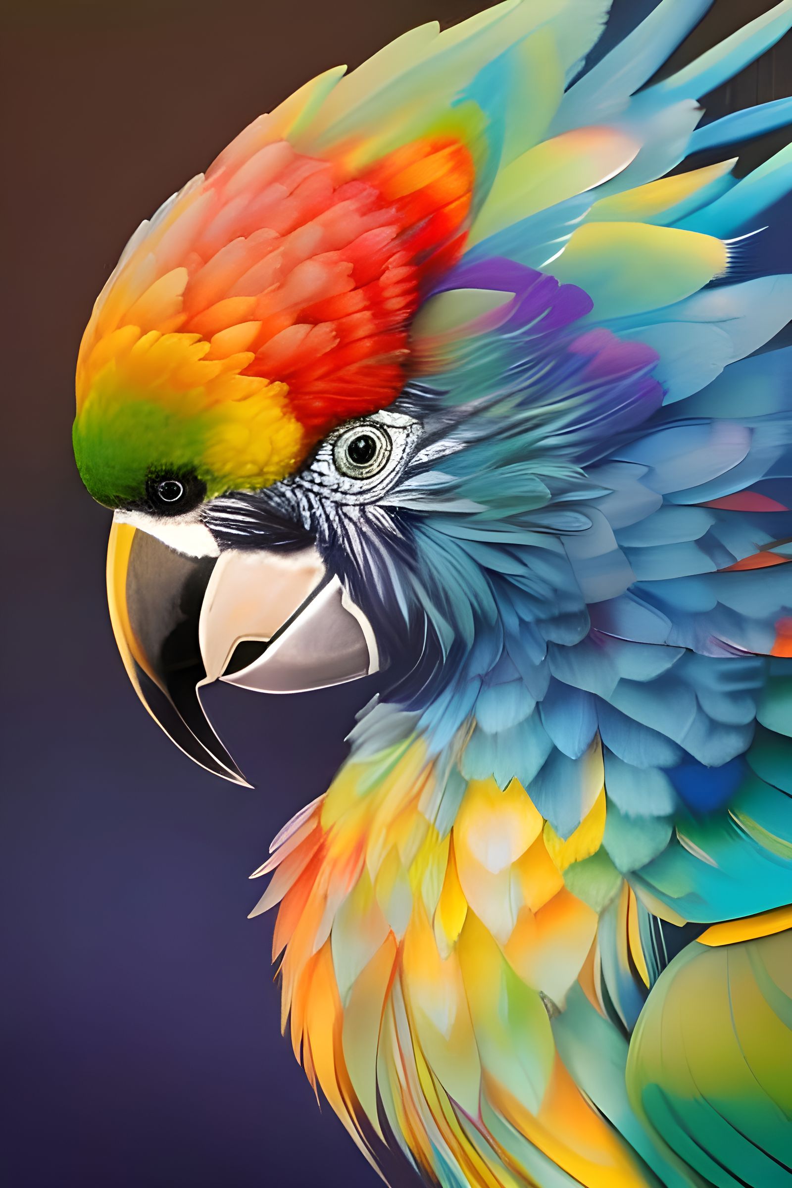 Rainbow Parrot