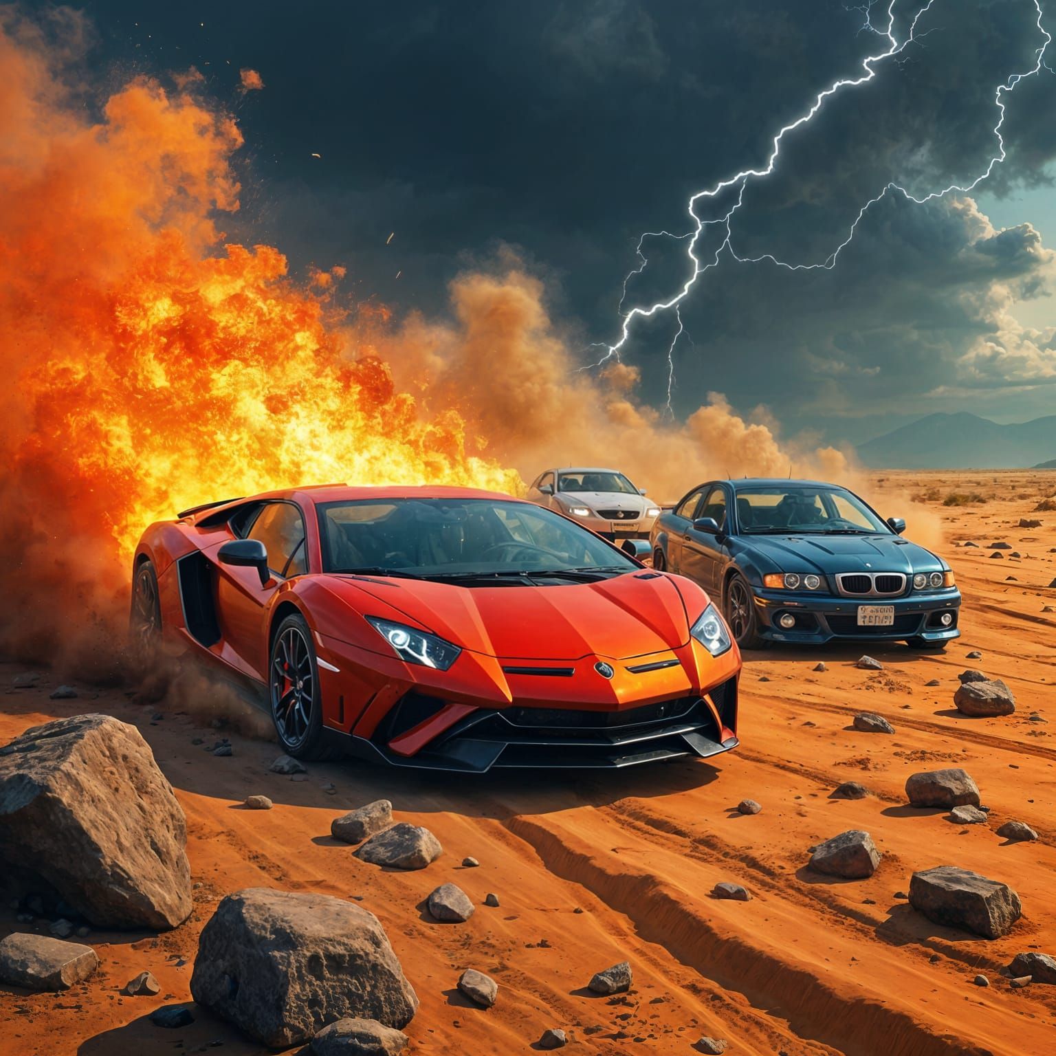 High-Speed Rally Chaos in a Treacherous Wilderness