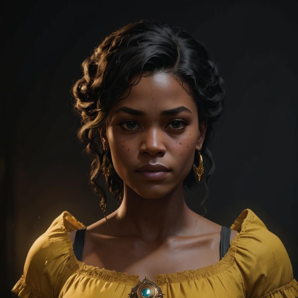 Tilly Jackson Portrait in Hyperdetailed Digital Art Style