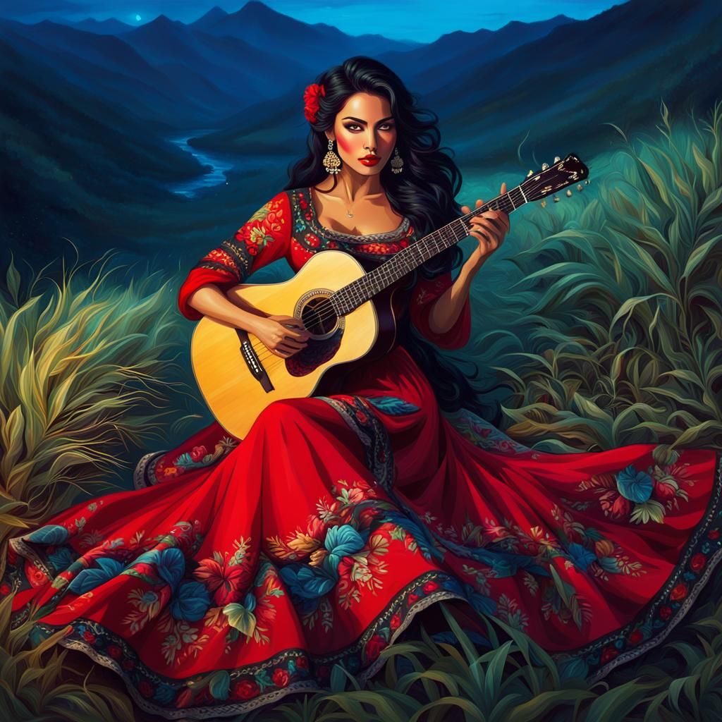 Warm wind, mountains and music