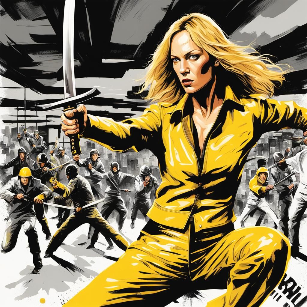 Beatrix Kiddo's Fierce Fight Against the Crazy 88