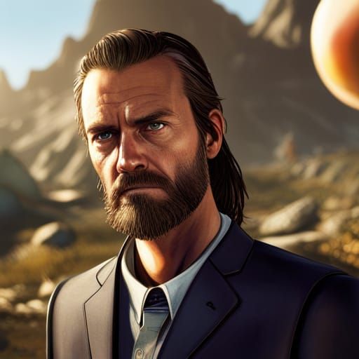 Hyperrealistic Character Concept Art with Dramatic Lighting