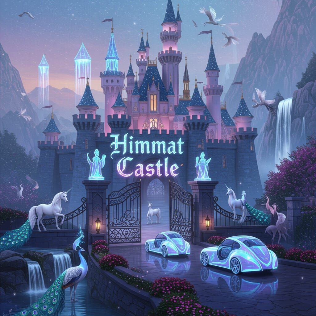 Himmat Castle Floating Amidst Magical Gardens