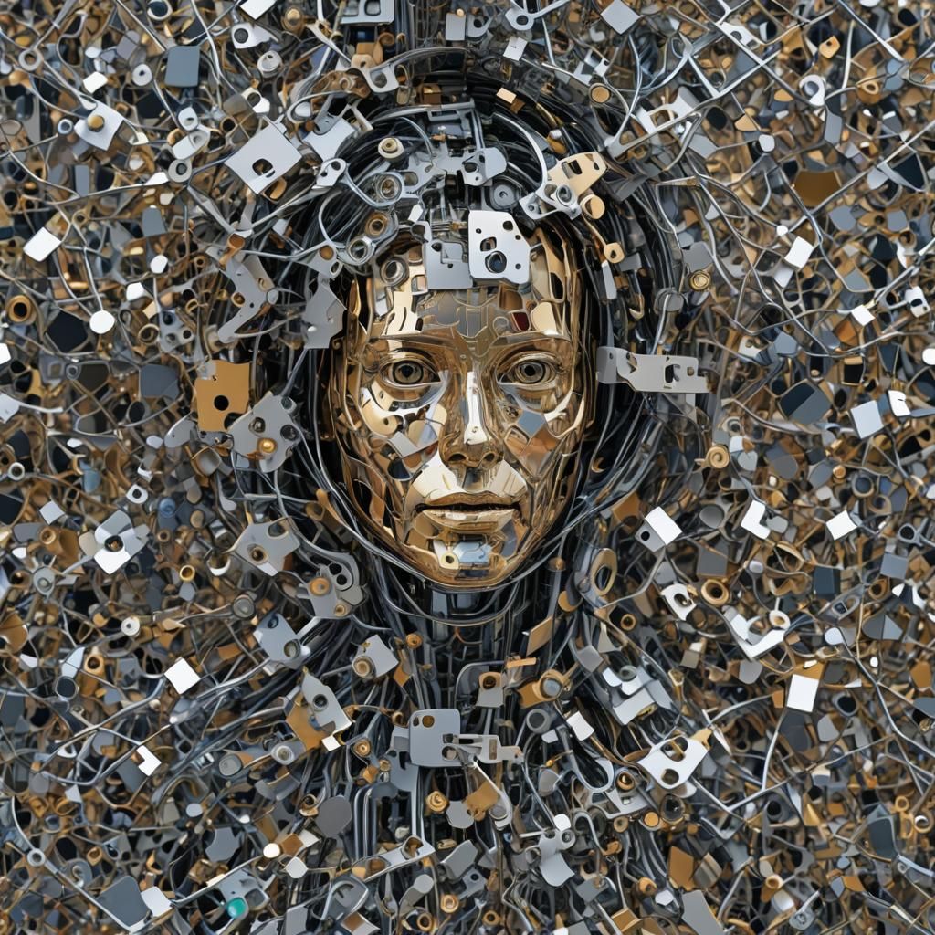 High-Resolution AI Photoillustration