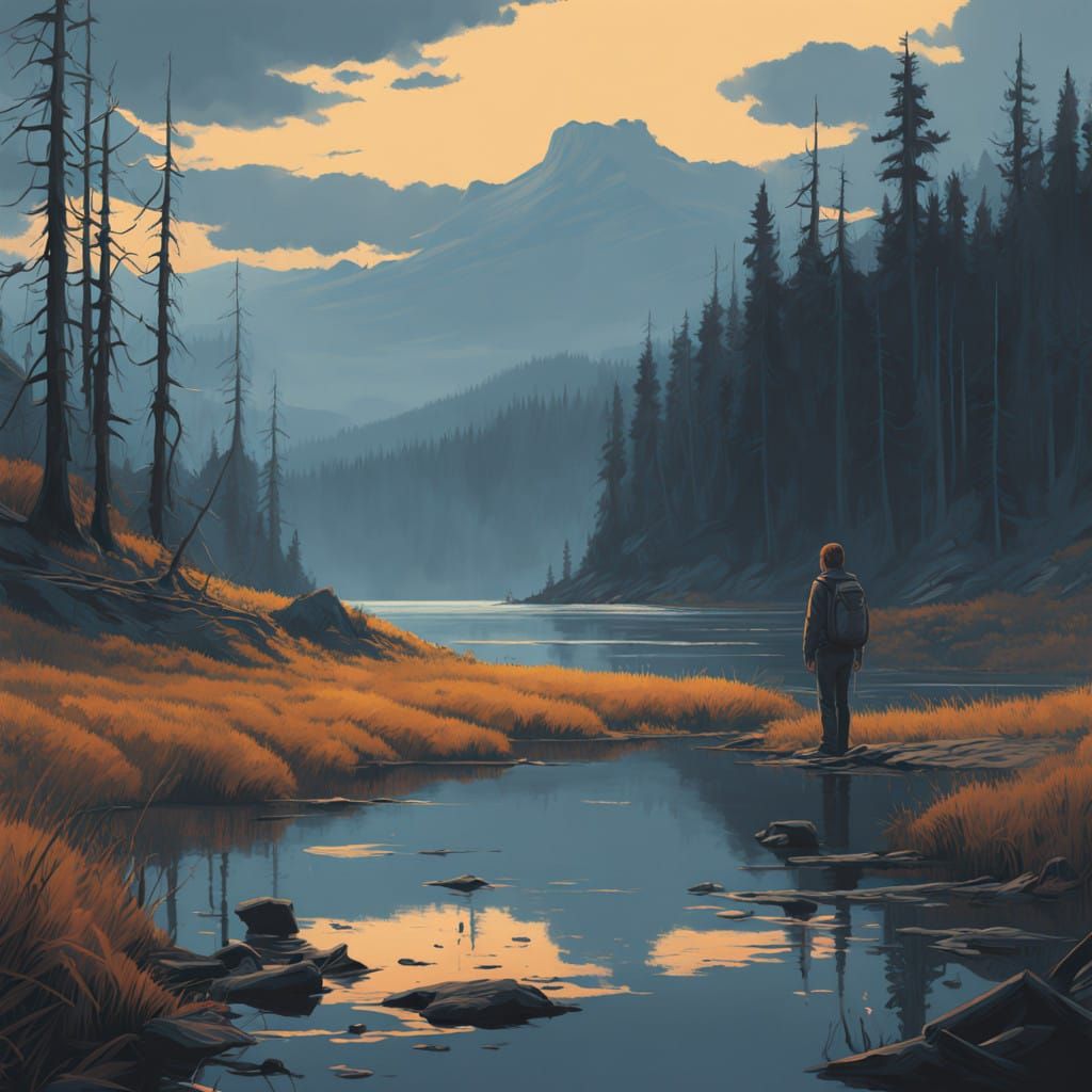 Serenity Unfolds at Sunset