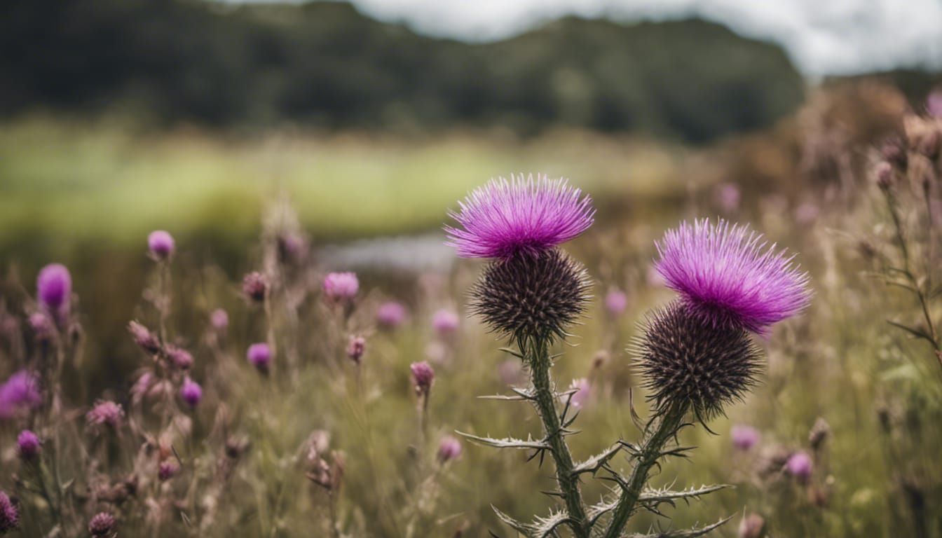 The Thistle, Scottish Highland Beauty