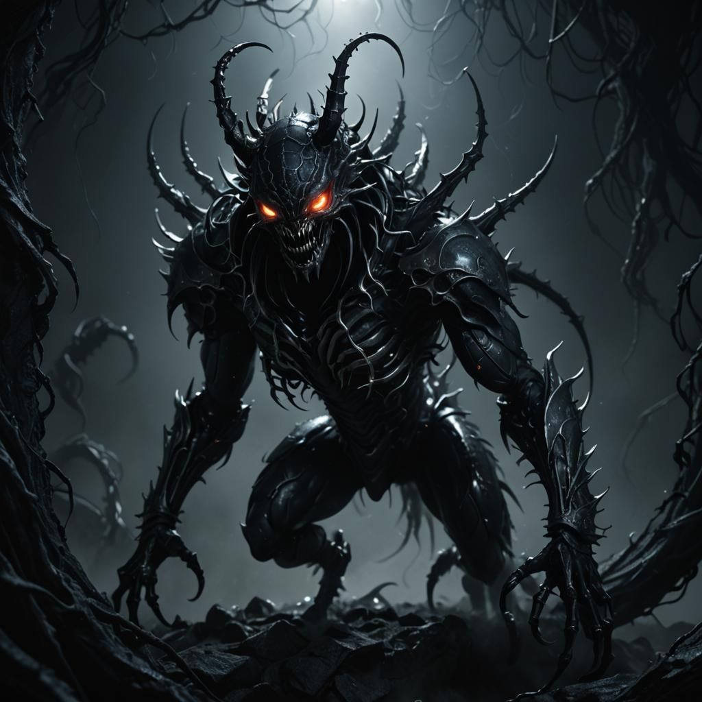 Magical Scorpio Arachnid in Dark Fantasy Style