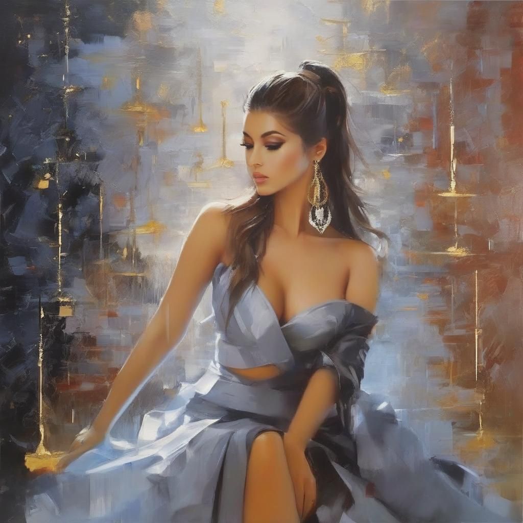 Moonlit Chess Game with Talking Horse