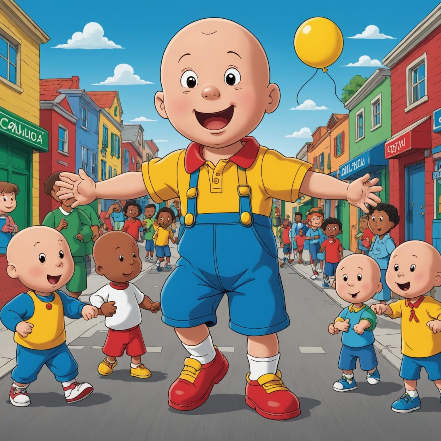 Childhood Melancholy in Whimsical Parody Art