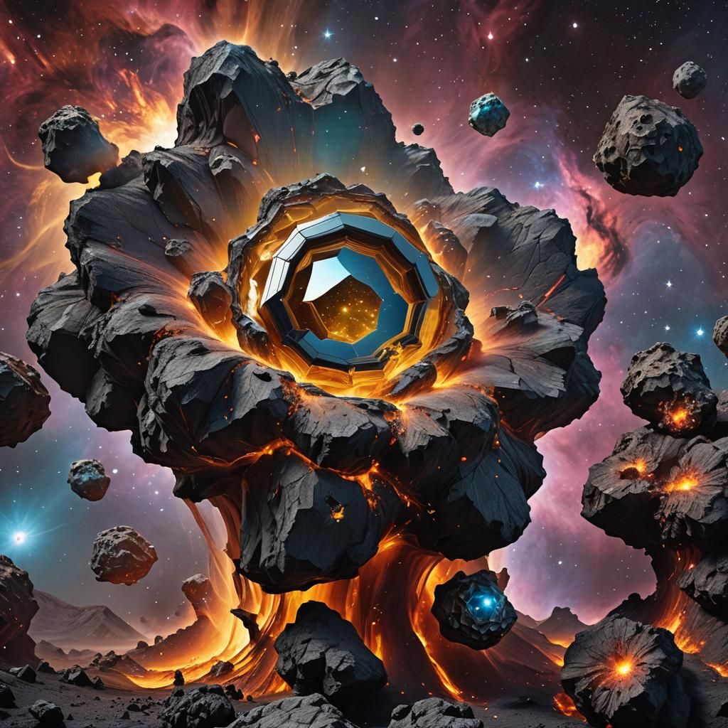 Ethereal Dreamscapes in Cosmic Splendor