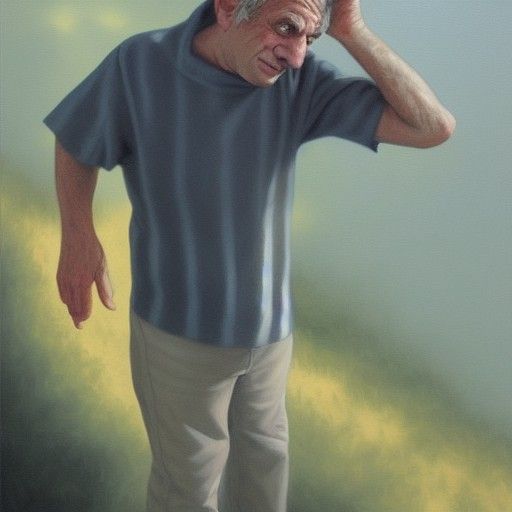 Moe Szyslack in Oil Painting Style