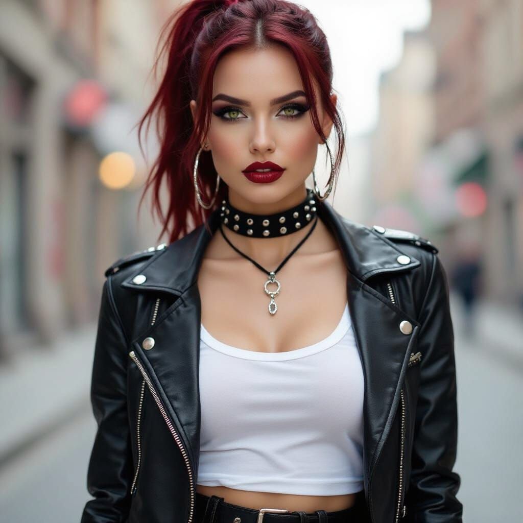 Gothic Punk Fashion: Sultry Beauty in Urban Goth Style