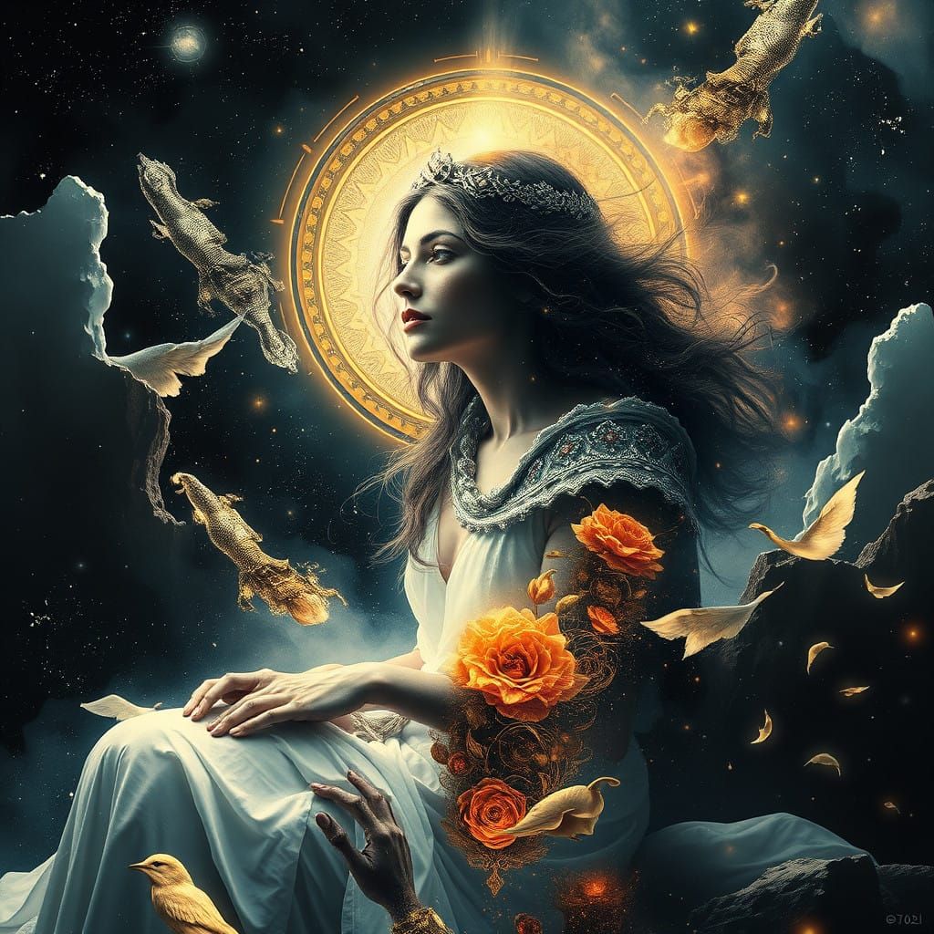 Cosmic God Saturn Unleashes Spring Amidst Winter