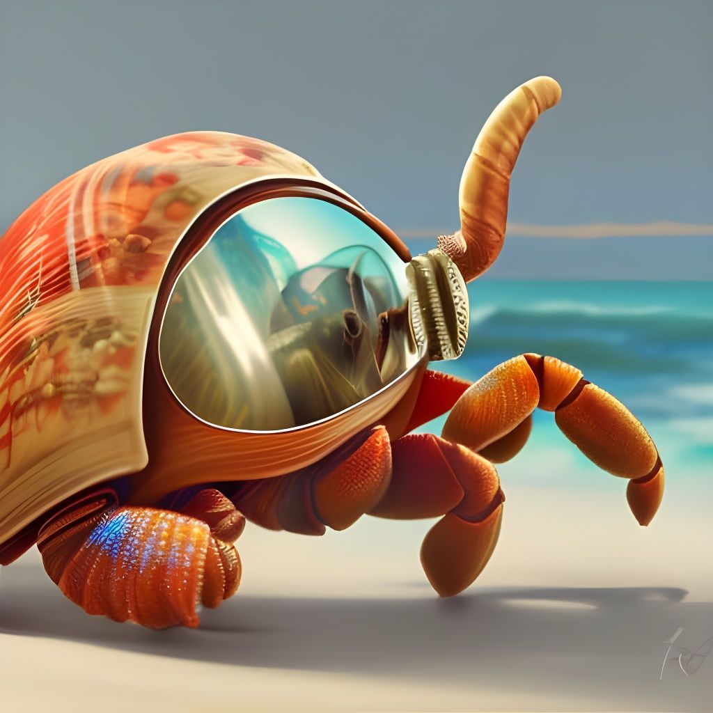 Coolest hermit crab
