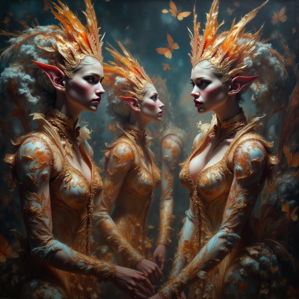 Alien Showgirls Perform in Intergalactic Cabaret as Digital ...