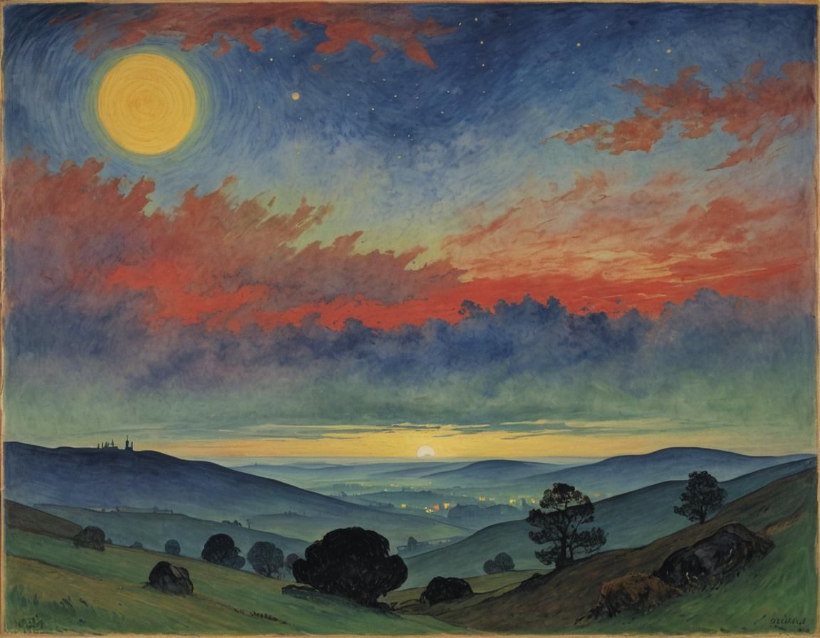 Night's End: A Romantic Vision of Dawn