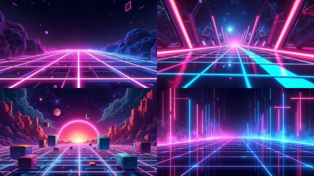 Arcanoid Block Breaker Game Background