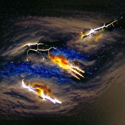 Genesis of a Galaxy with Thunderbolt Fire